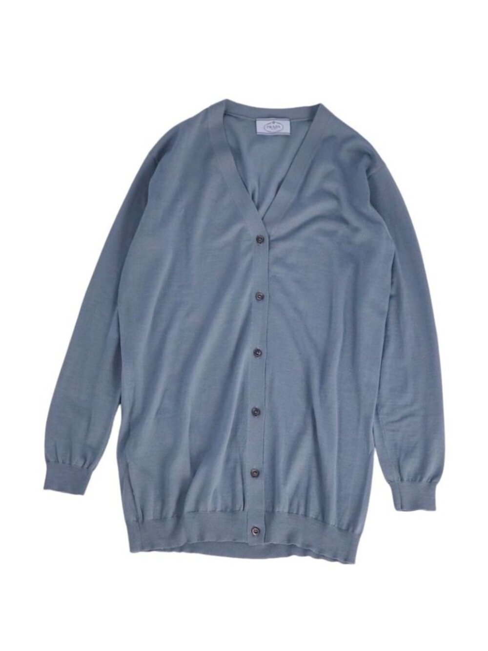 Prada Cardigan Knit Wool Top